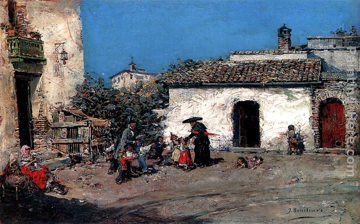 Jose Benlliure y Gil The Priest's Visit